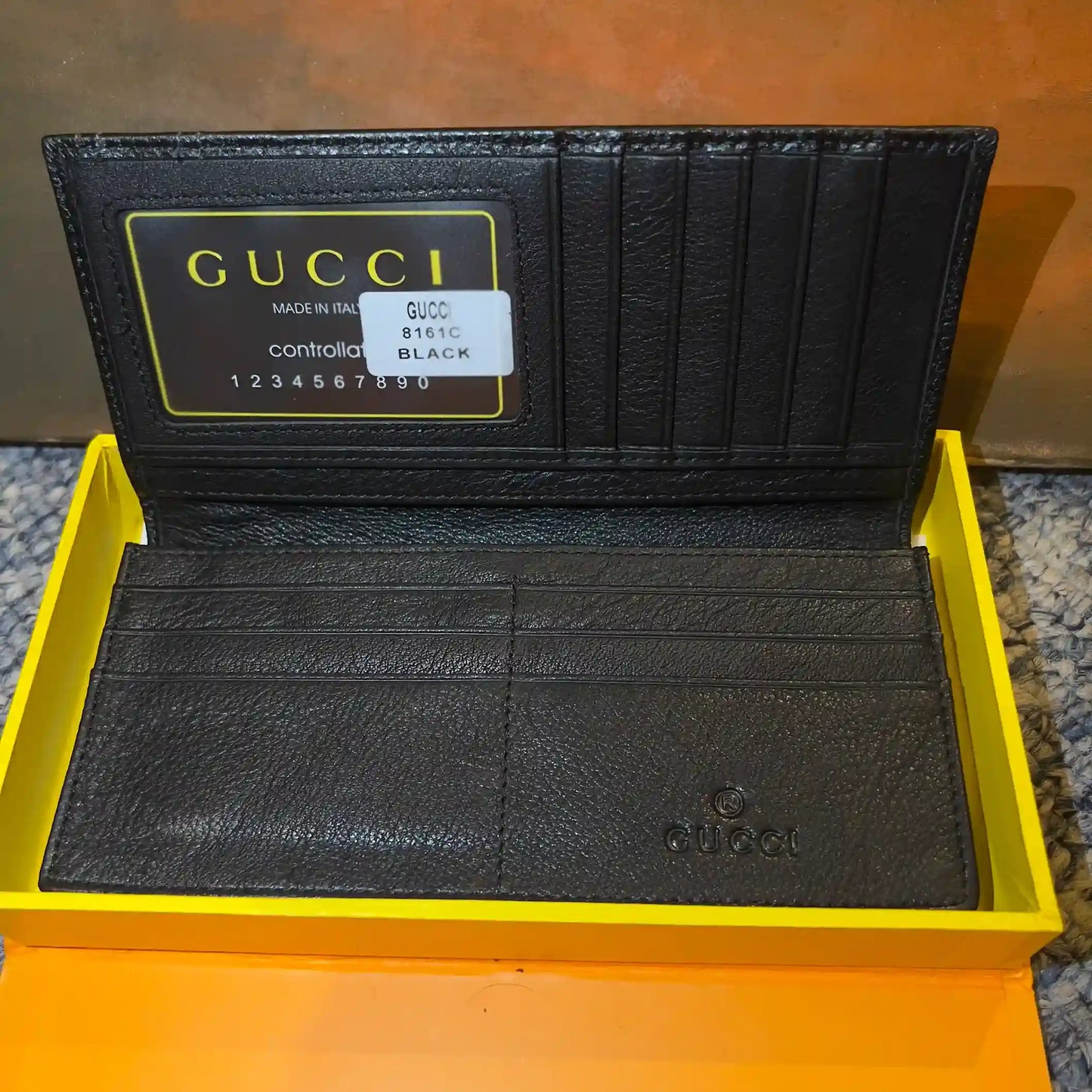 Gucci-Style Bi-Fold Wallet