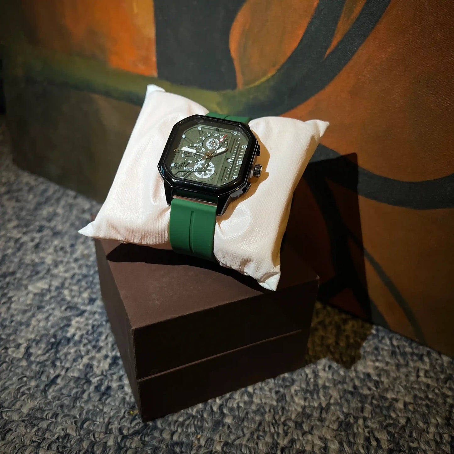 Heryi Men's Magnetic Lock Watch