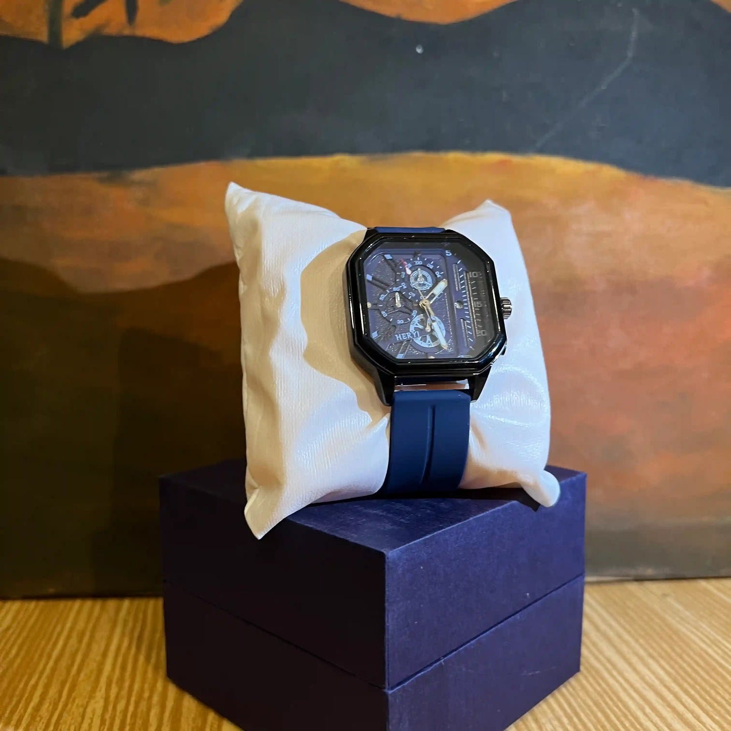Heryi Men's Magnetic Lock Watch