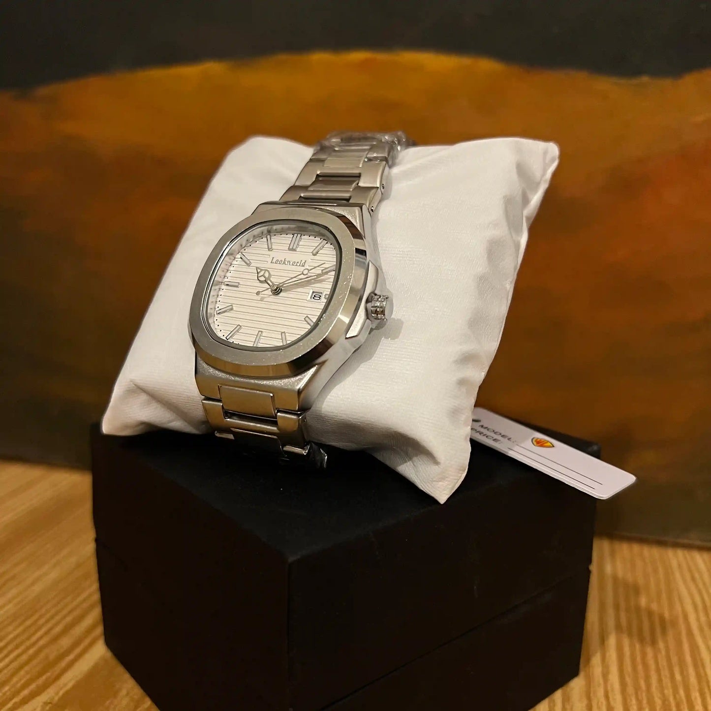 Lookworld Silver Dial Men's Watch
