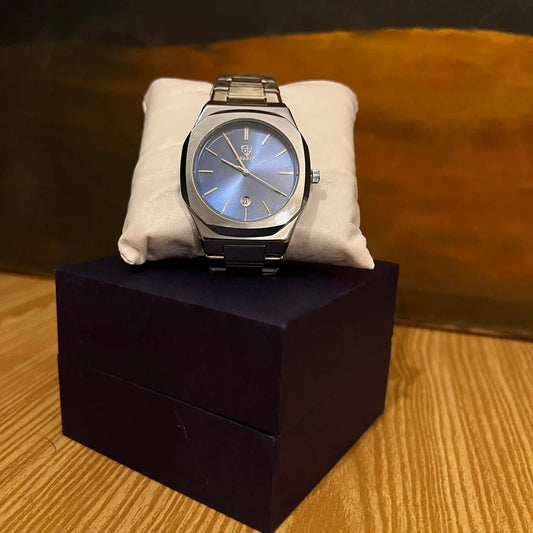 Dearno Blue Dial Men's Watch