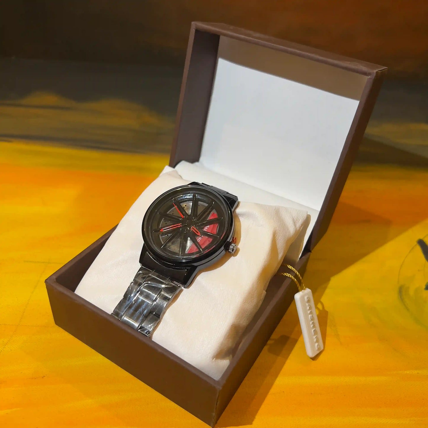 Baisheng B-003 360° Rotating Dial Men's Watch