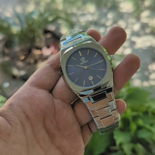 Dearno Blue Dial Men's Watch